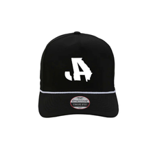 Jason Aldean's Black JA Rope Hat